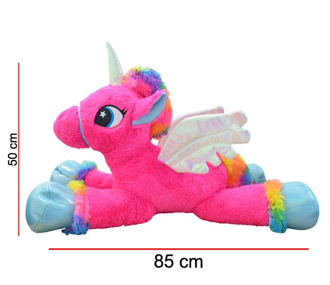 UNICORNIO PELUCHE CON ALAS