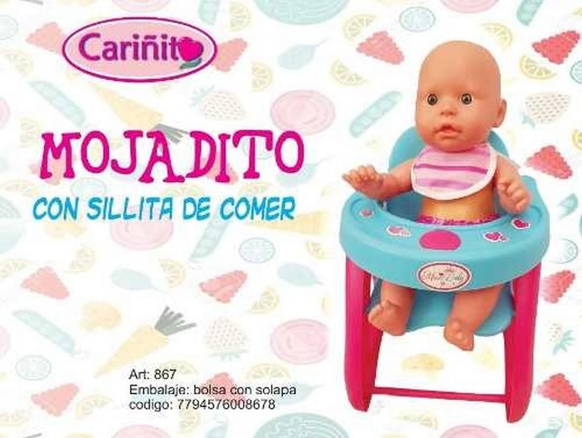 BEBE CON SILLITA DE COMER