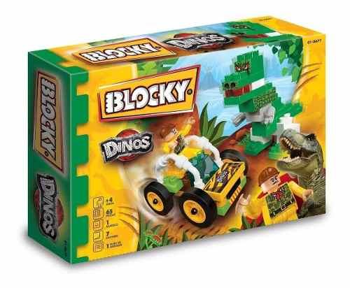 BLOCKY DINOS X 65 PIEZAS