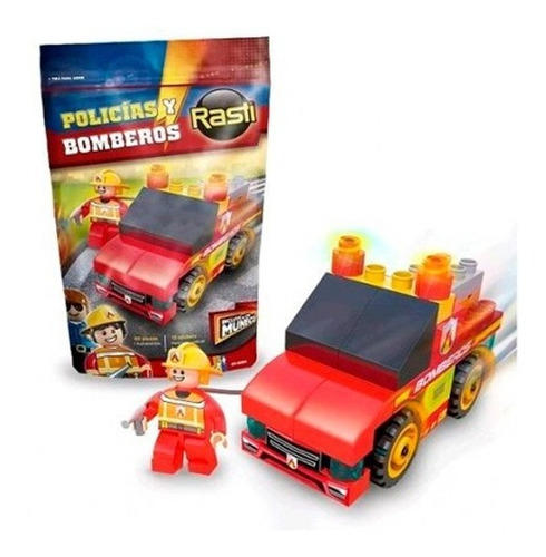 DOY PACK RASTI BOMBEROS X 44 PIEZAS