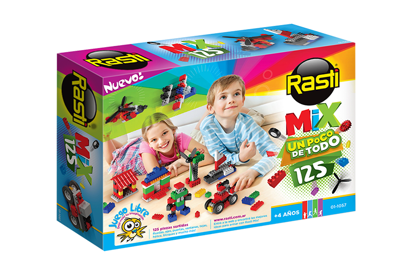 RASTI MIX X 125 PIEZAS