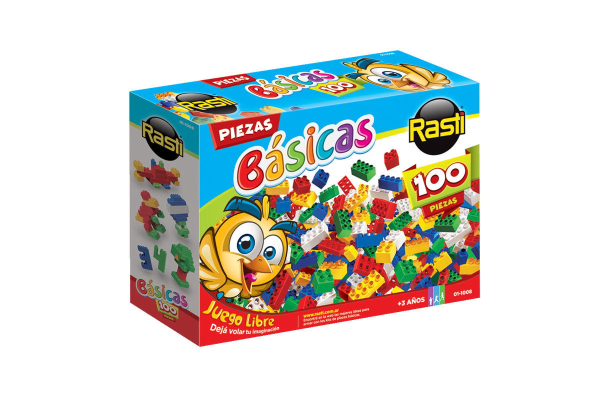 KIT BASICO RASTI X 100 PIEZAS
