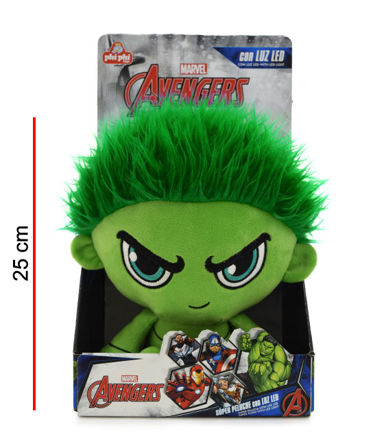 HULK CON LUZ 25CM