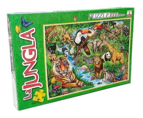 PUZZLE JUNGLA X 1000 PIEZAS