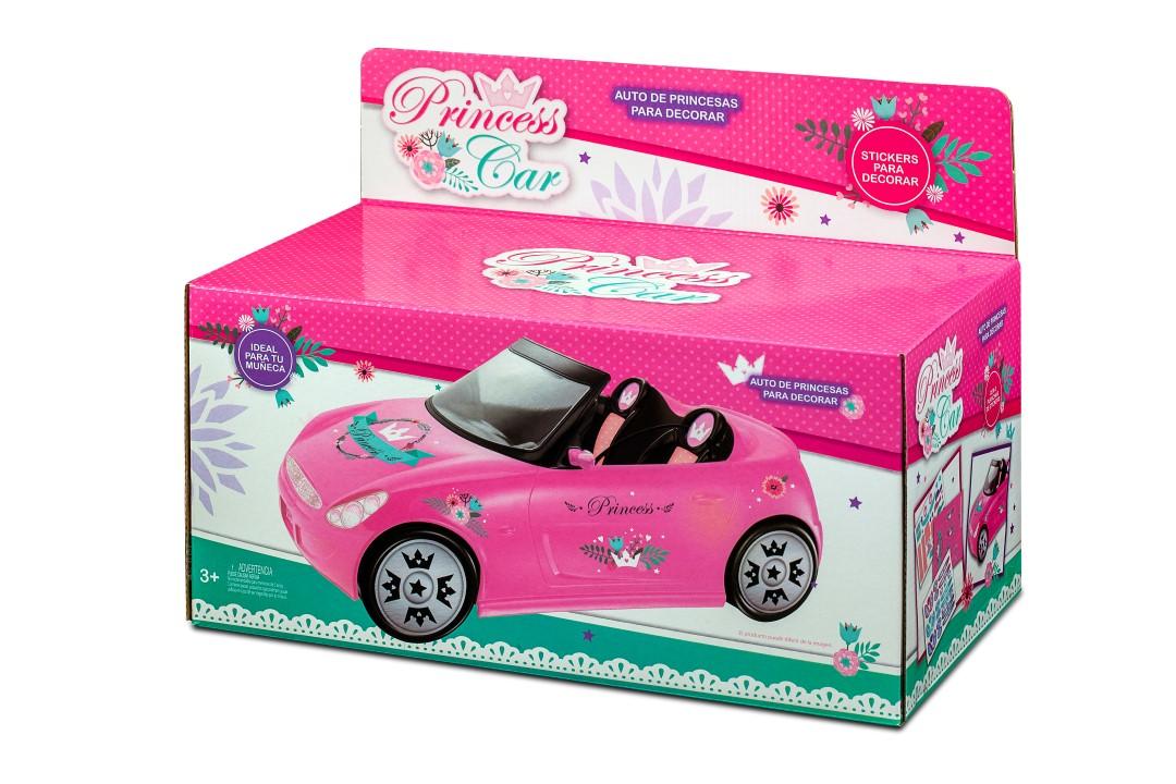 AUTO DE PRINCESAS EN CAJA