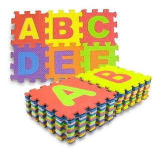 MINI PISO ABC/NUMEROS 12X12 GOMA EVA
