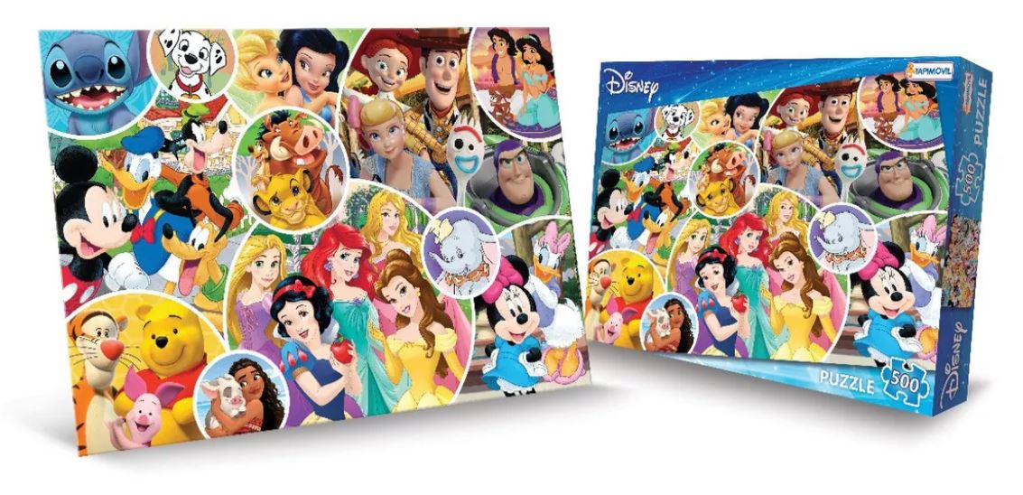 PUZZLE X 500 PIEZAS DISNEY