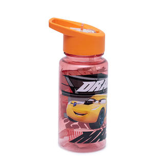 BOTELLA STRAW TOP CARS