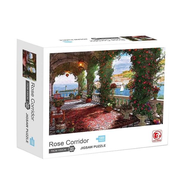 PUZZLE 1000P ROSE CORRIDOR