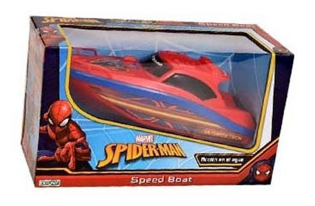 LANCHA A PILA SPIDERMAN