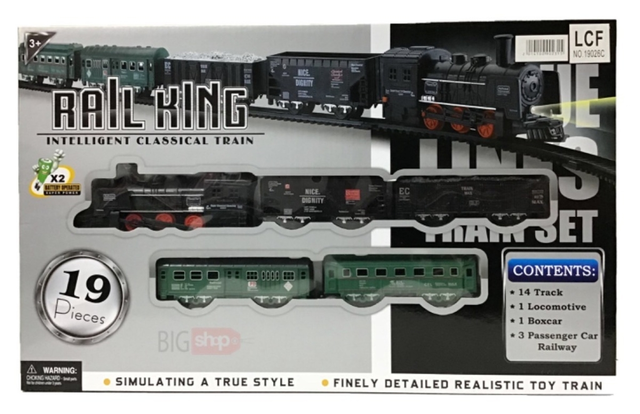 TREN CON VIAS RAIL KING
