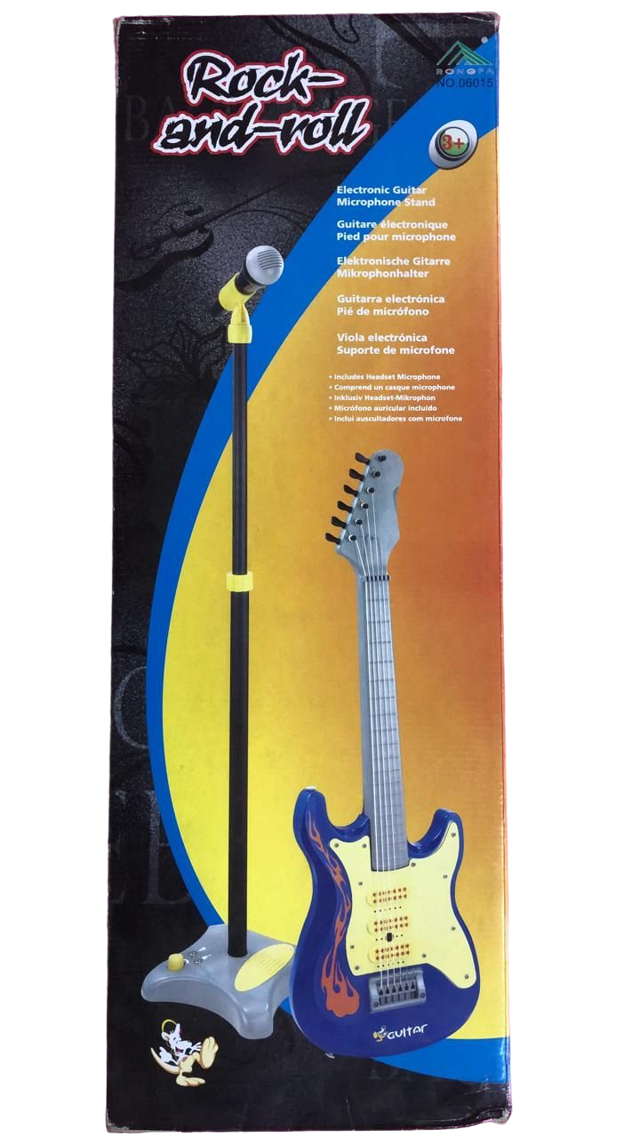GUITARRA ELECTRICA CON MICROFONO
