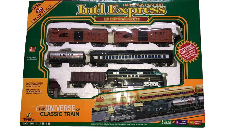 TREN  A PILA CON VIAS EXPRESS