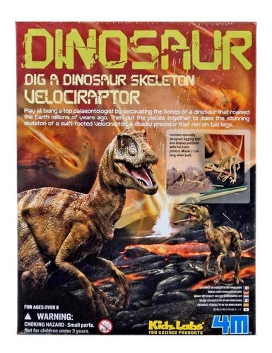 ESQUELETO DE VELOCIRAPTOR