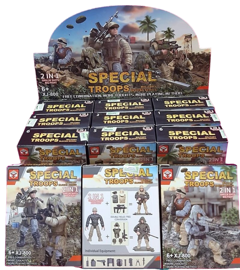 SOLDADOS PARA ARMAR X UNIDAD
