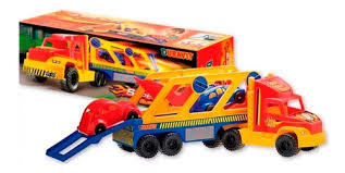 CAMION TRANSPORTADOR CON 2 AUTOS
