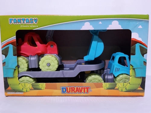CAMION TRAILER RETRO INFANTIL