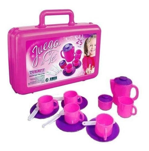 JUEGO DE TE EN VALIJA