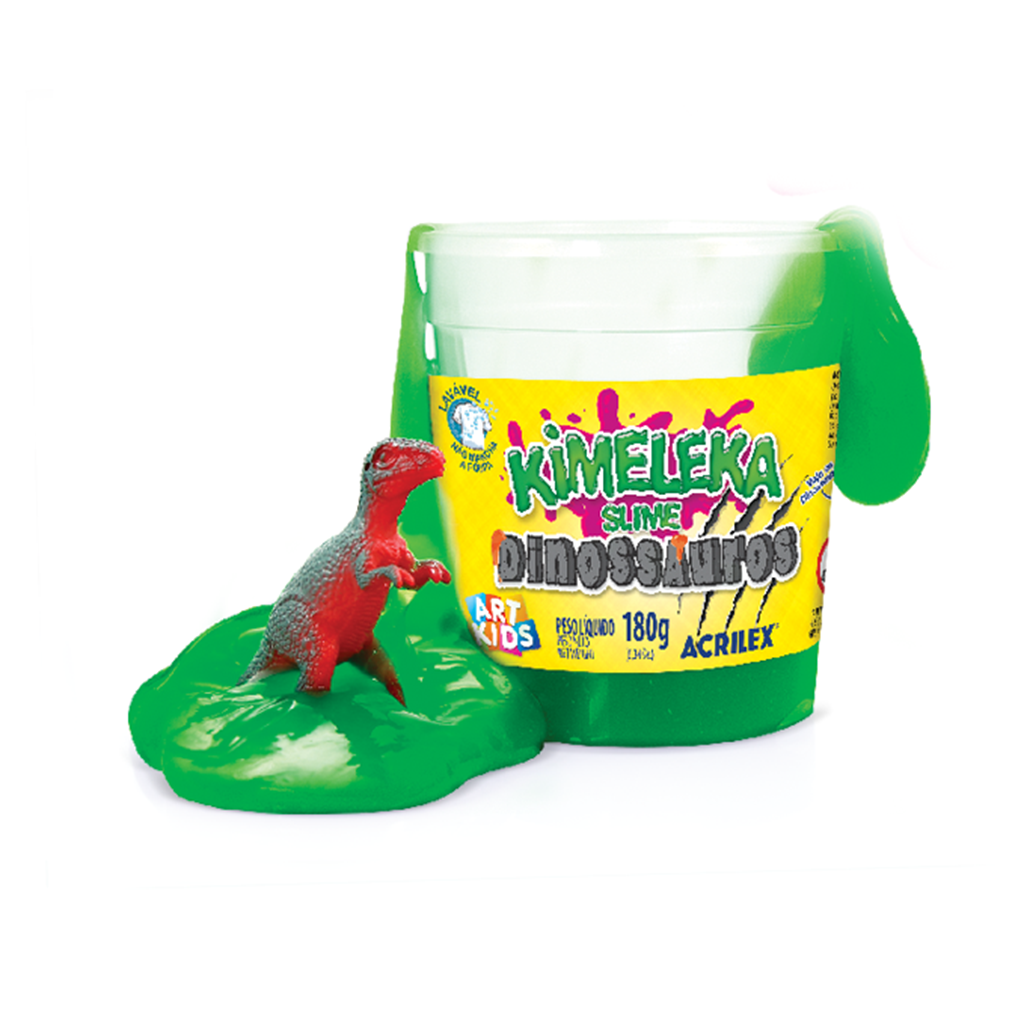 SLIME CON DINOSAURIO X 1