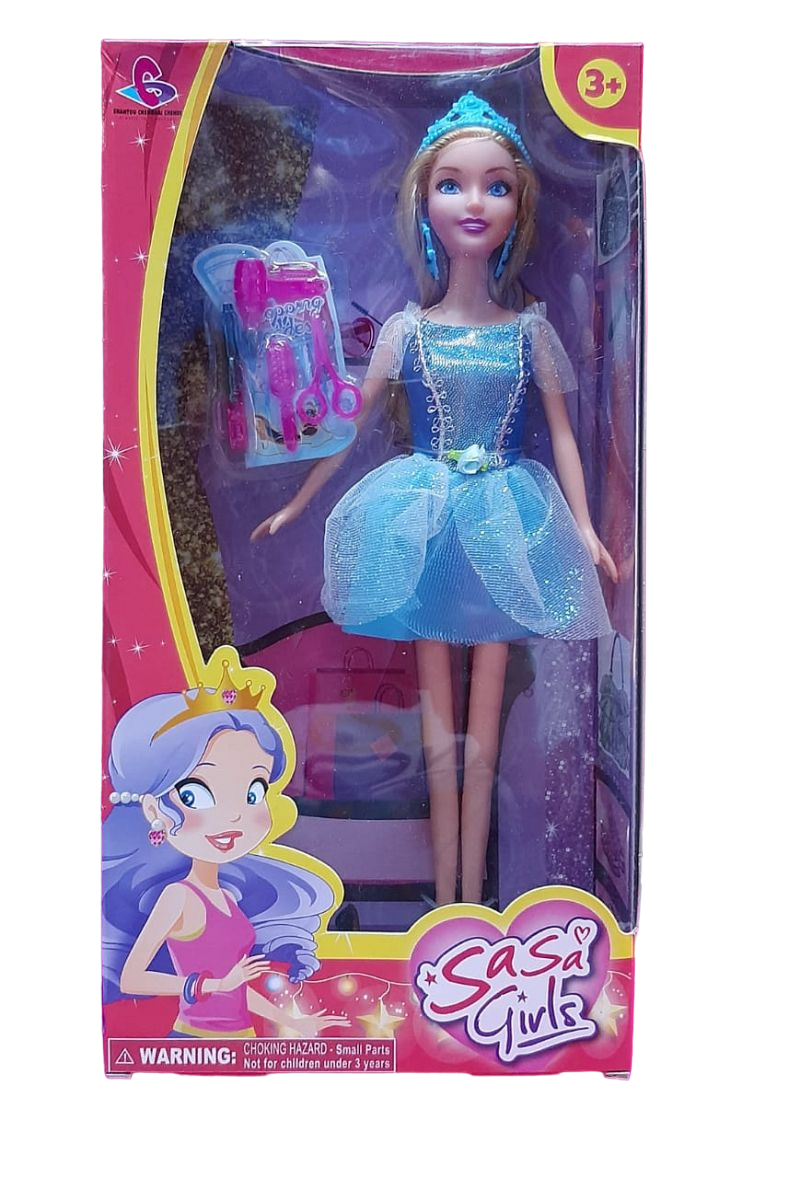 FLACA CON VESTIDO PRINCESA