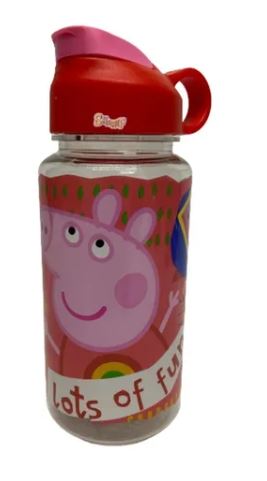 BOTELLA FLIP TOP PEPPA PIG