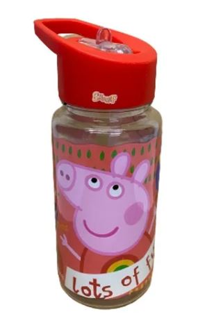 BOTELLA STRAW TOP PEPPA PIG