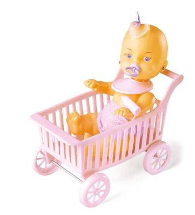 BEBE CON CHARRIOT MINI