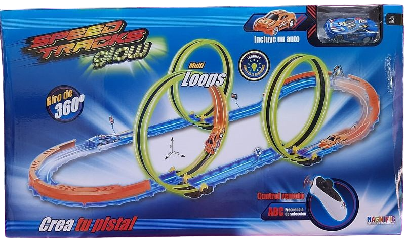 PISTA SPEED TRACKS GLOW 360 MULTI LOOPS