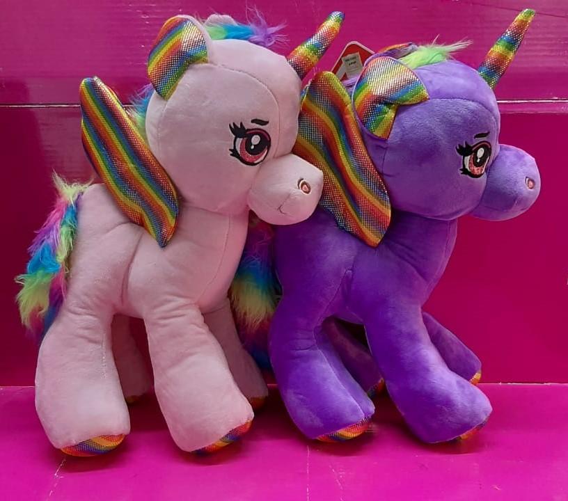 UNICORNIO PELUCHE CON ALAS