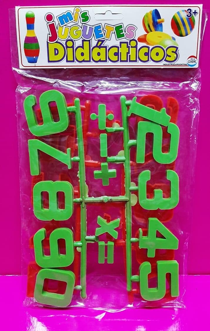 NUMEROS PLASTICOS