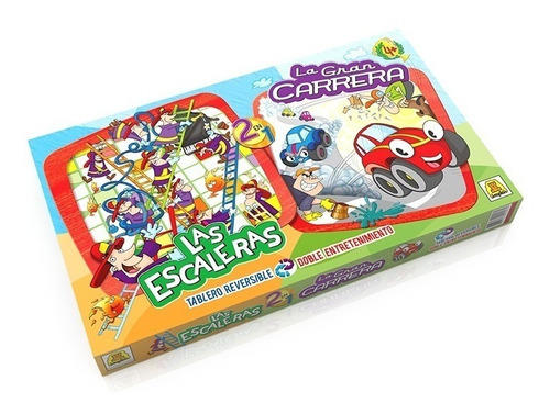 JUEGO 2EN1 ECALERAS-CARRERAS