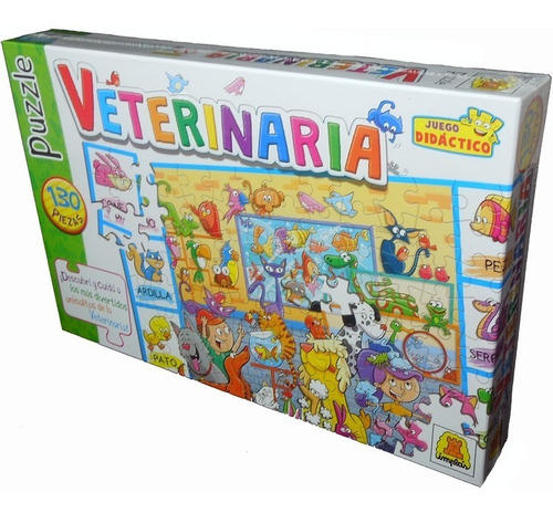 PUZZLE  VETERINARIA  X 130 PIEZAS