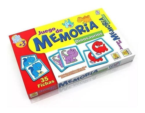 MEMORIA DINOSAURIOS 35 FICHAS
