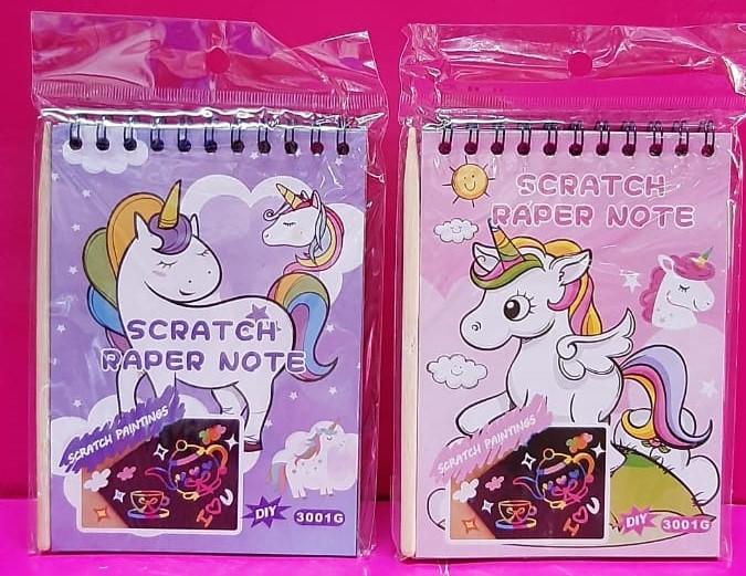 PAPEL MAGICO LIBRETA UNICORNIO CHICO (21380)