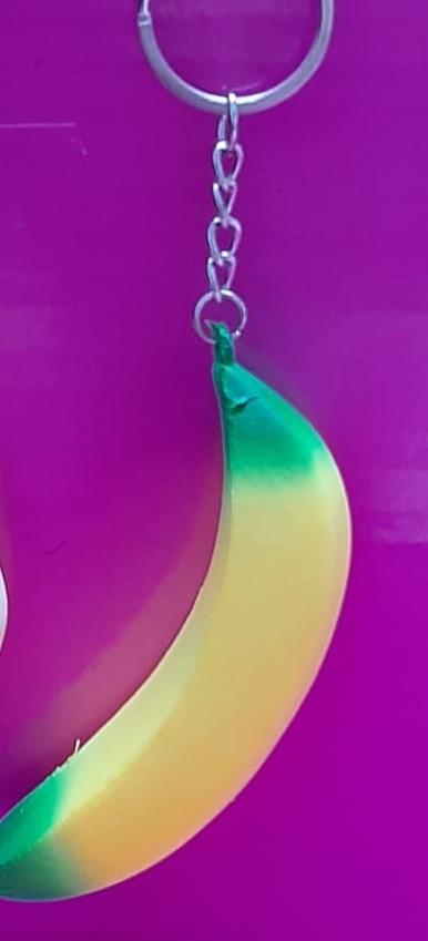 LLAVERO SQUISHY BANANA