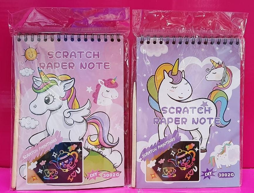 PAPEL MAGICO LIBRETA UNICORNIO GRANDE (21381)