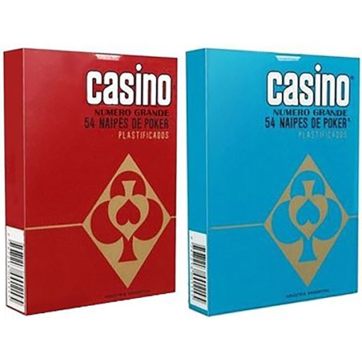 NAIPES CASINO POCKER NUMERO GRANDE