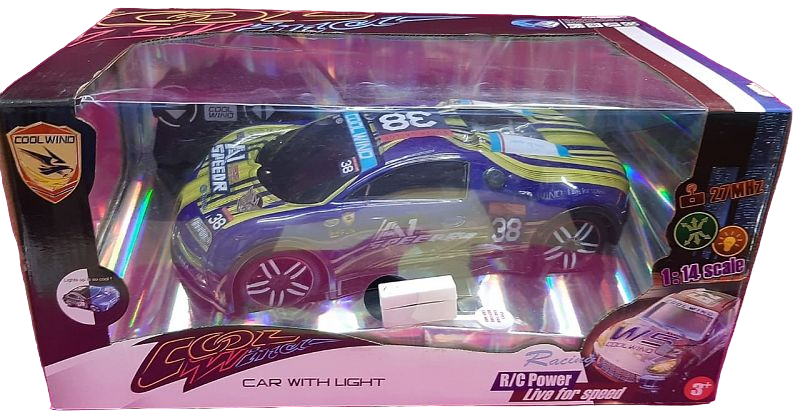 AUTO R/C CON LUZ