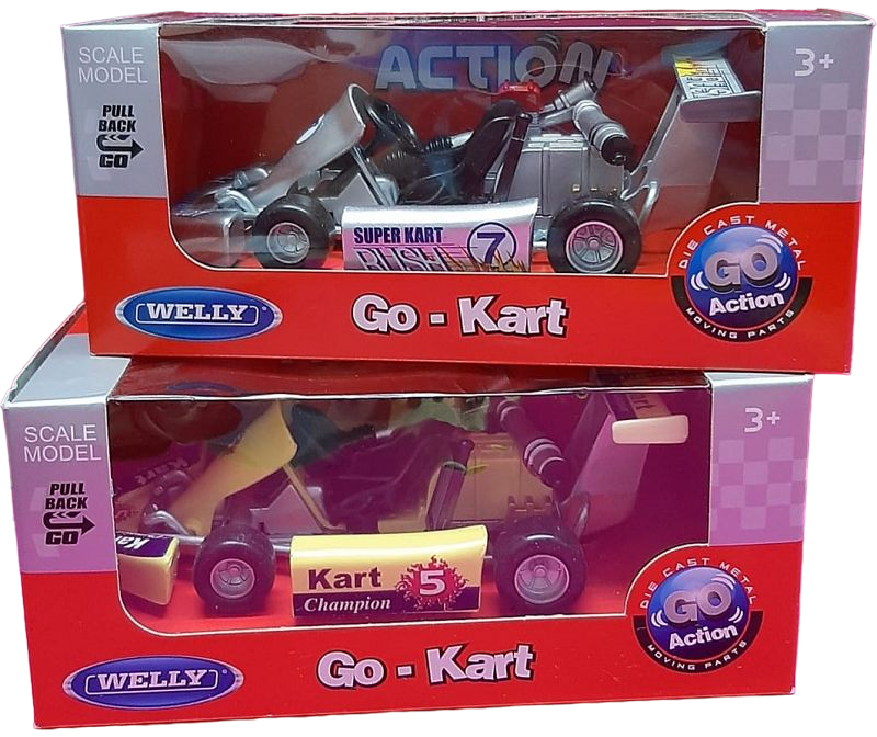 KARTING METAL WELLY