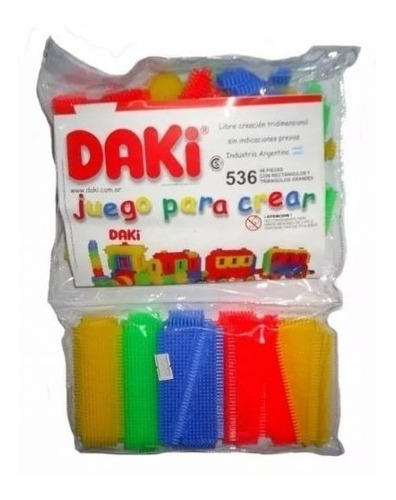 DAKI X 88P C/RECTANGULOS GDE