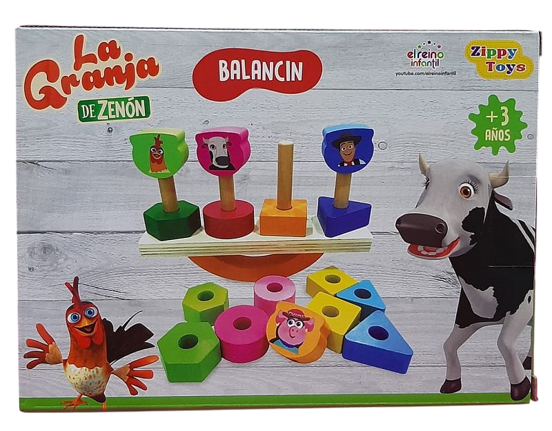 BALANCIN DE MADERA ENCASTRE GRANJA DE ZENON
