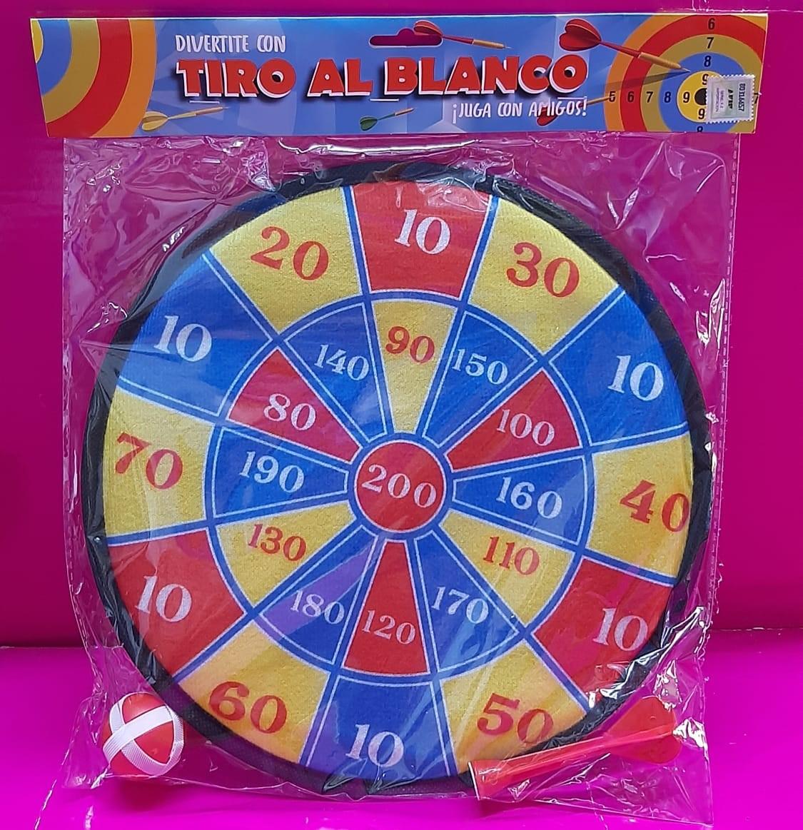 TIRO AL BLANCO C/VELCRO