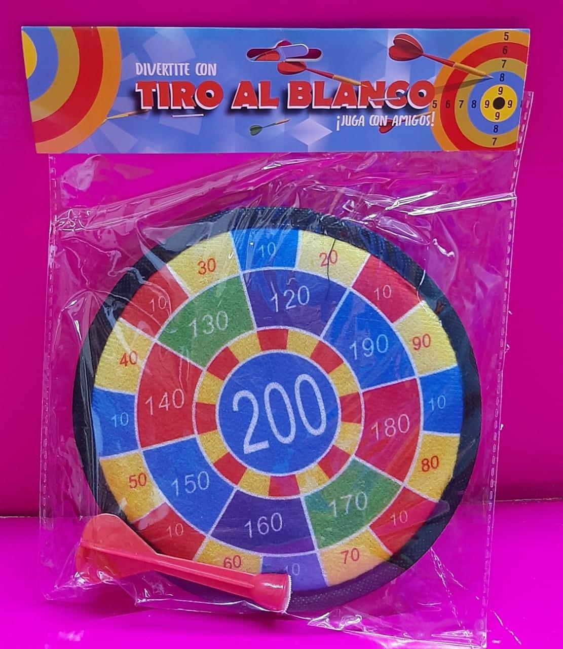 TIRO AL BLANCO C/VELCRO CH