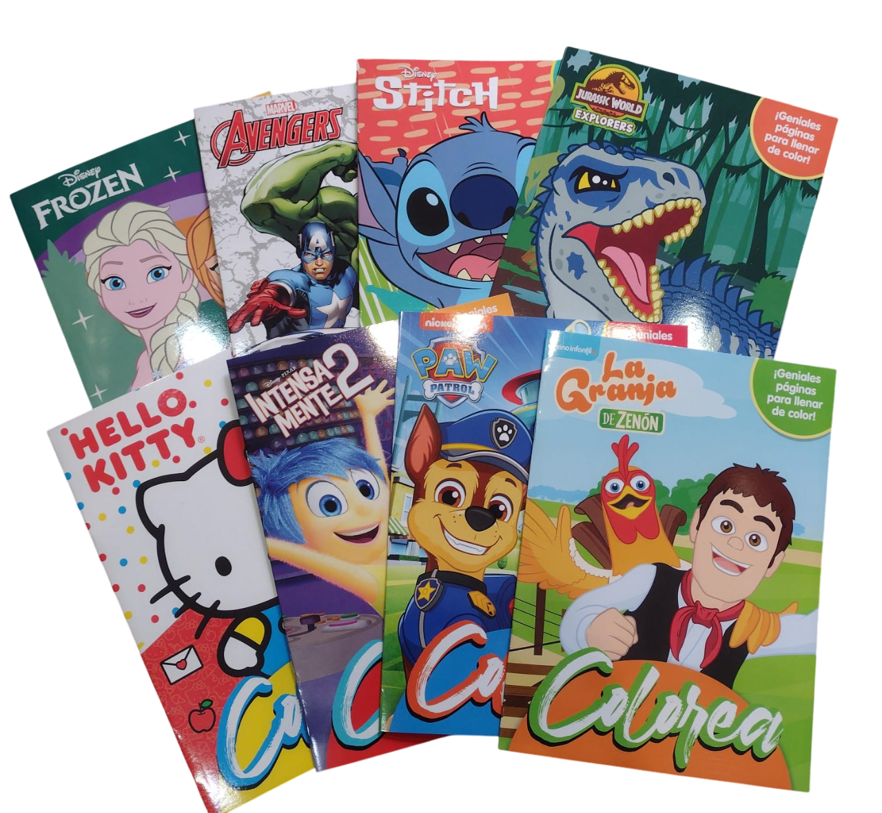 LIBROS PARA PINTAR (6176 A 6183)
