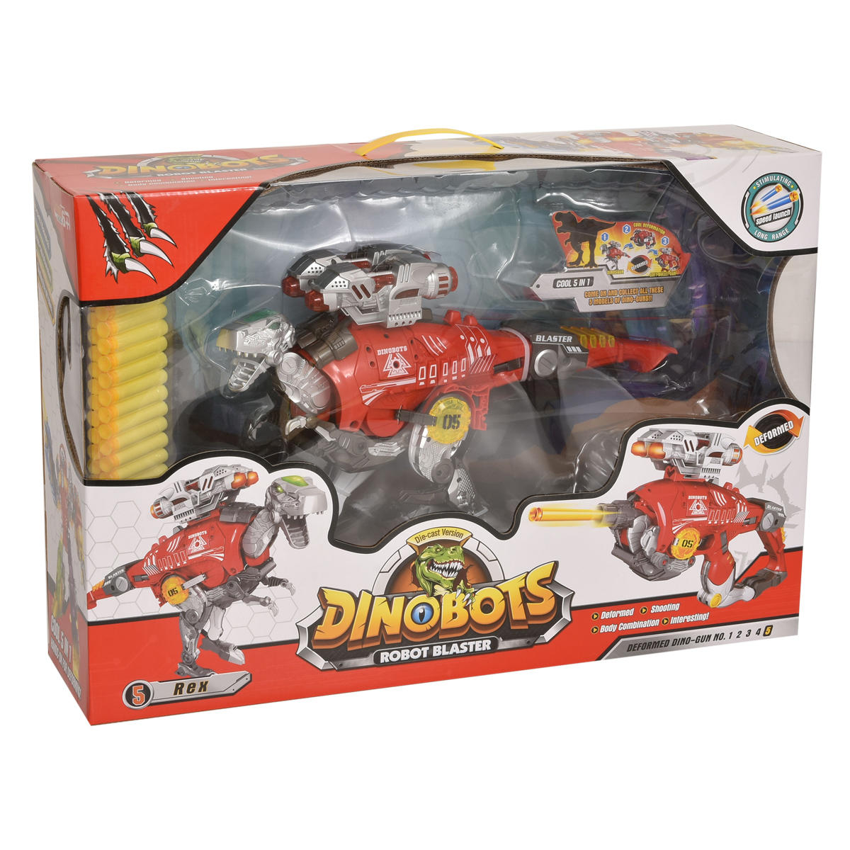 DINOBOTS 5EN1 ROBOT GTE