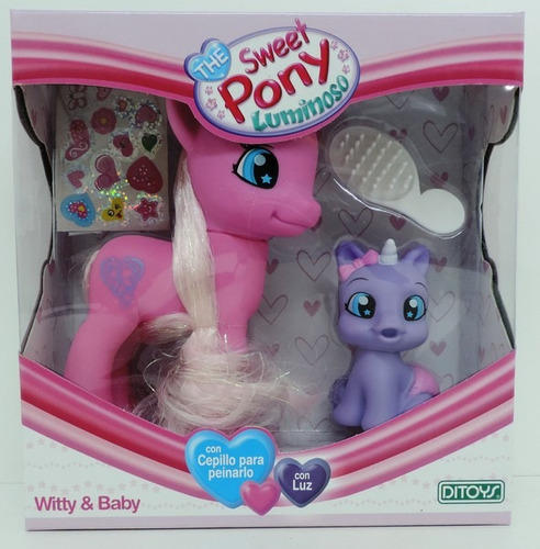 PONY WITTY X 2 C/LUZ Y ACC