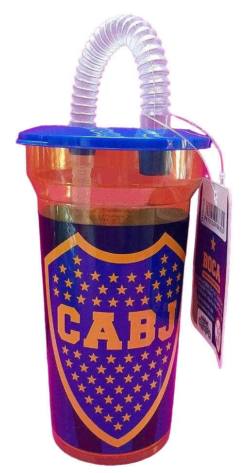 VASO CON SORBETE BOCA JUNIORS