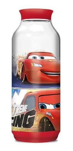 BOTELLA SNACK C/VASO CARS