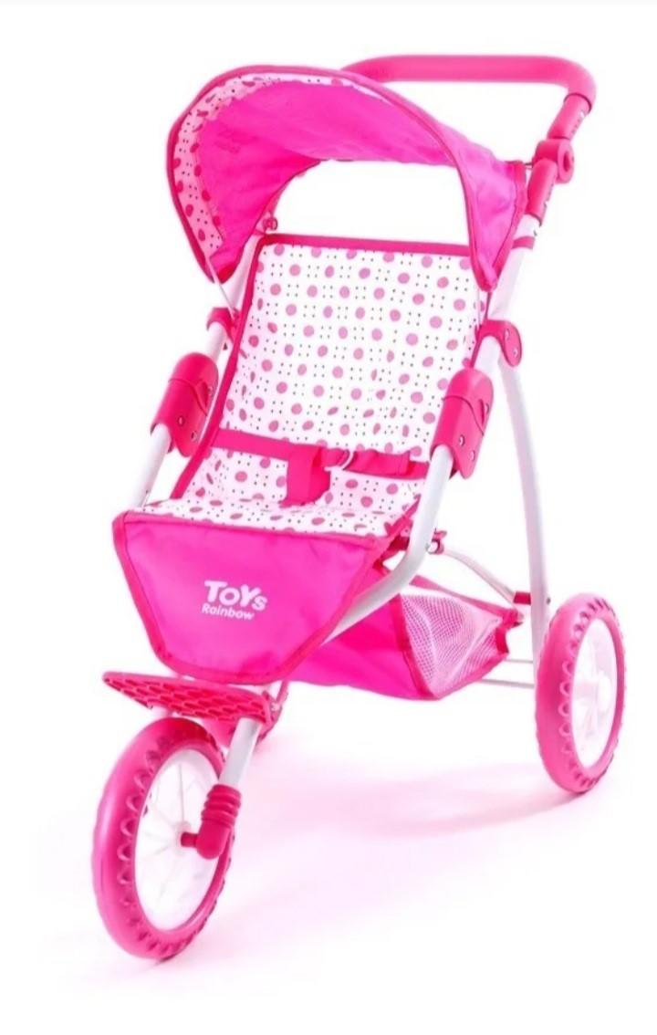 COCHE JOGGER PARA MUÑECA RAINBOW
