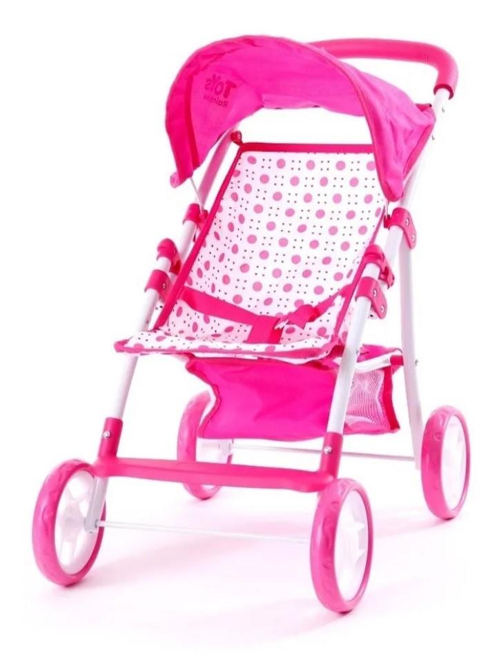 COCHE DE PASEO PLEGABLE PARA MUÑECA RAINBOW